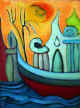 BARCA OLIO SU MASONITE 25X35-.jpg (10259 byte)