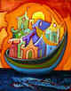 ESODO OLIO SU MASONITE 25X35 (COLL.jpg (11503 byte)